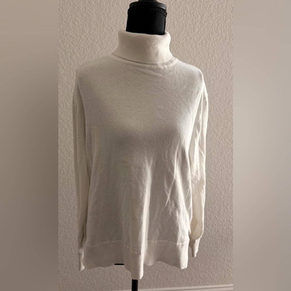 Zara Cream Long Sleeve Top